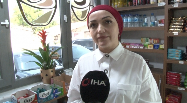 Senede bir soydukları kafede güvenlik kamerasına yakalandılar