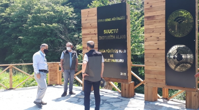 Suuçtu eko turizm projesine yakın takip