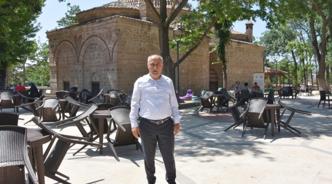 Tarihî park hizmete açıldı