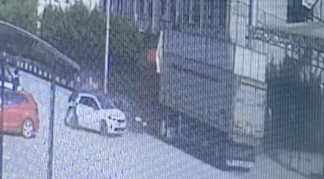 TIR dehşeti saniye saniye kamerada