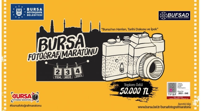 Ulusal Bursa Fotoğraf Maratonu 2 Temmuzda başlıyor