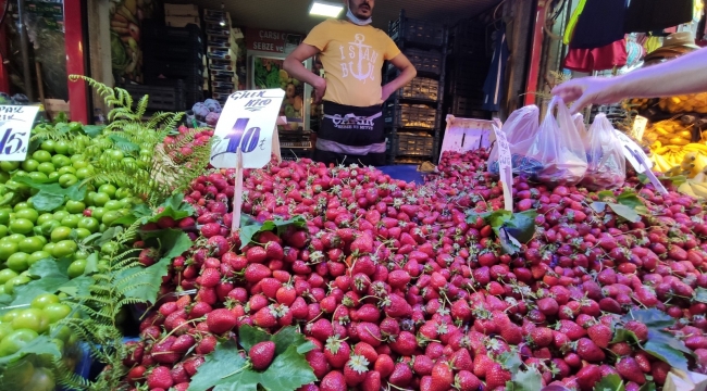 Ürün bollaştı, pazarın ateşi düştü