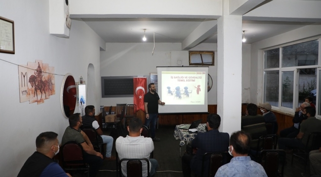 Yeni kasaplar sertifikalarını aldı