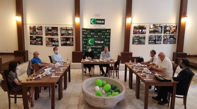 Yeşilay Bursa Şubesinde görev değişikliği