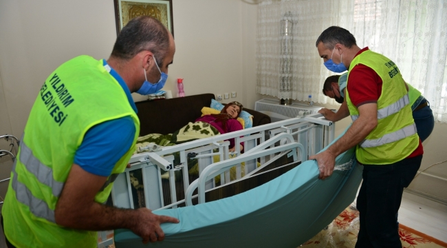 Yıldırım Belediyesinden hastalara yardım eli