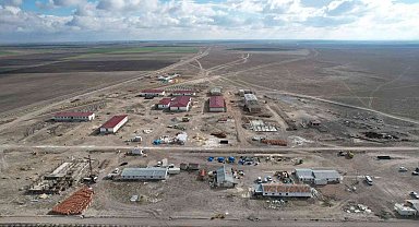 Konya'da yeni cephanelik inşaatı hızla ilerliyor