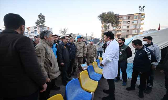 Bakan Dönmez, arama kurtarmanın