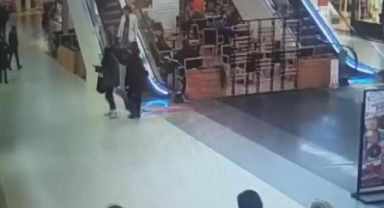 Şişli'deki yürüyen merdiven de üç parmağı koptu güvenlik kamerası görüntüleri ortaya çıktı