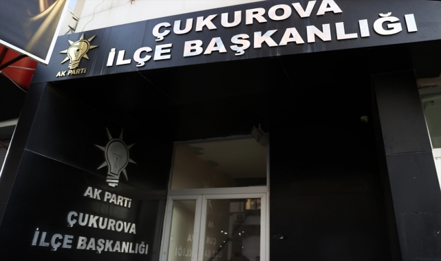 AK Parti'li Çelik'ten partisinin Çukurova İlçe Başkanlığına saldırıya ilişkin açıklama: