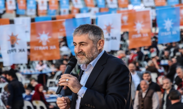 Hazine ve Maliye Bakanı Nebati, Mersin'de iftarda konuştu:
