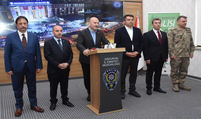 İçişleri Bakanı Soylu, Erzurum'da