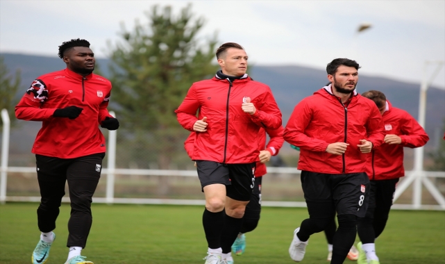 Sivasspor, Giresunspor maçı hazırlıklarını sürdürdü