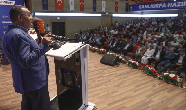 Adalet Bakanı Bozdağ, Şanlıurfa'da AK Parti sandık görevlilerine yönelik eğitimde konuştu: