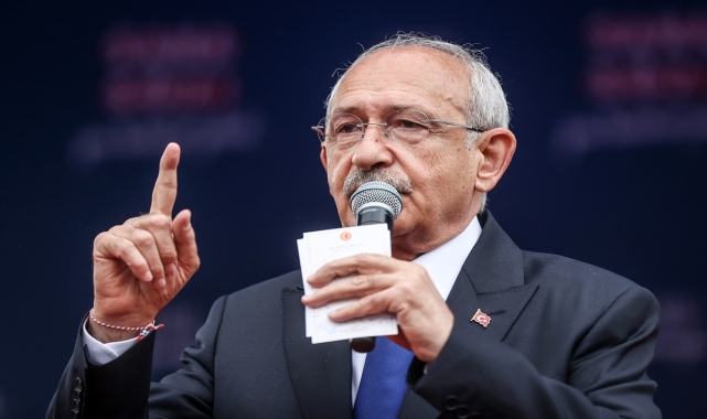 Cumhurbaşkanı adayı Kılıçdaroğlu, Kütahya mitinginde konuştu: