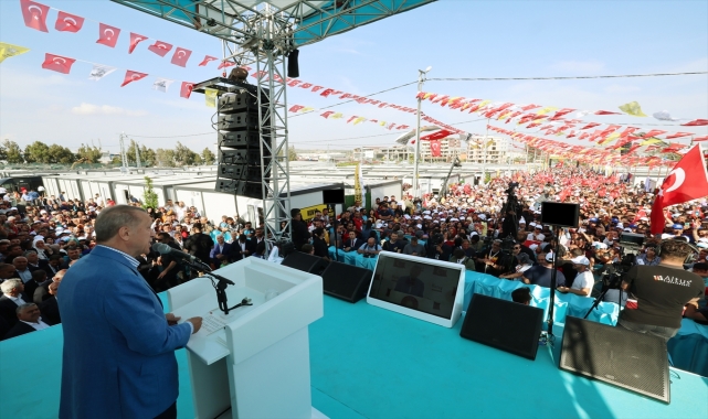 Cumhurbaşkanı Erdoğan Hatay'da vatandaşlara hitap etti: (2)
