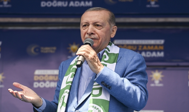 Cumhurbaşkanı ve AK Parti Genel Başkanı Erdoğan partisinin Giresun mitinginde konuştu: (3)