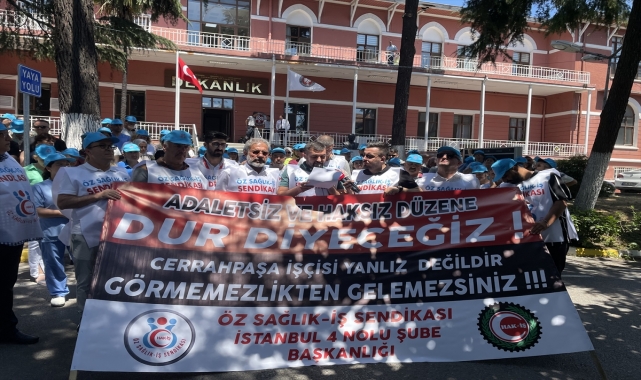 Öz Sağlık-İş Sendikasından sağlıkçıların geriye dönük alacaklarının taksite bölünmesine tepki