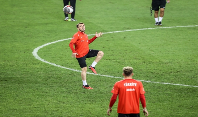 A Milli Futbol Takımı, Ermenistan maçının hazırlıklarını tamamladı