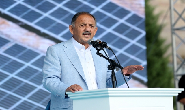 Bakan Özhaseki, Kayseri'de Enerji Yatırımları Tanıtım Töreni'nde konuştu: