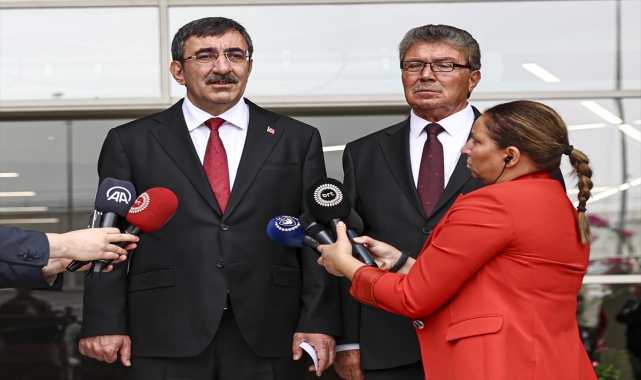 Cumhurbaşkanı Yardımcısı Yılmaz, KKTC'de konuştu: