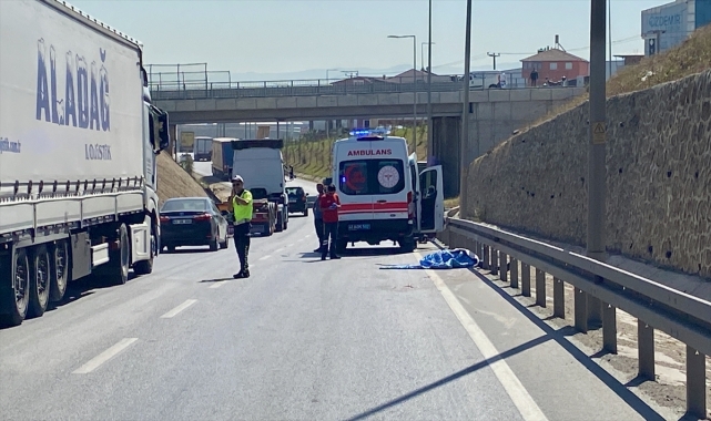 Kocaeli'de motosikletli kuryenin öldüğü kazaya ilişkin kamyon sürücüsü gözaltına alındı