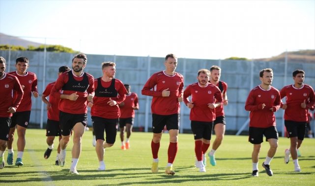 Sivasspor, MKE Ankaragücü maçı hazırlıklarını sürdürdü