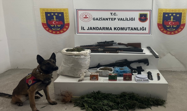 Gaziantep'te uyuşturucu operasyonunda 1 şüpheli tutuklandı