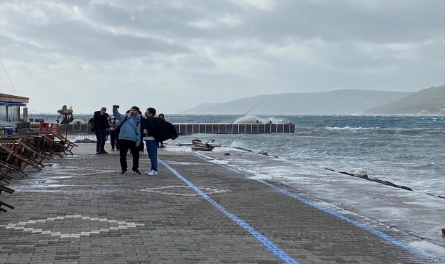 GÜNCELLEME - Çanakkale Boğazı'nda gemi trafiği normale döndü