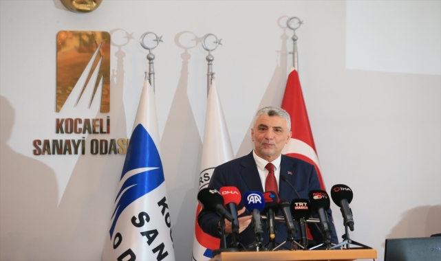 Ticaret Bakanı Bolat, Kocaeli Sanayi Odası meclis toplantısında konuştu:
