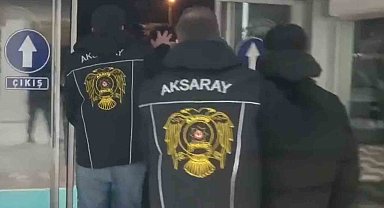 Aksaray'da bıçakçı dükkanını soyan 3 şüpheli yakalandı