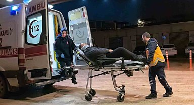 İnegöl'de araçlar çarpıştı: 2 yaralı