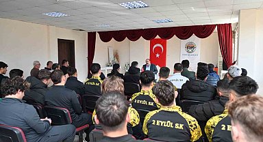 Başkan Hamamcı sporcularla buluştu