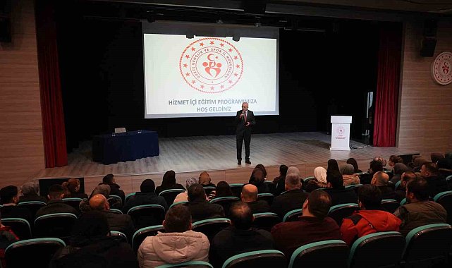 Mesleki hizmet içi eğitimler sürüyor