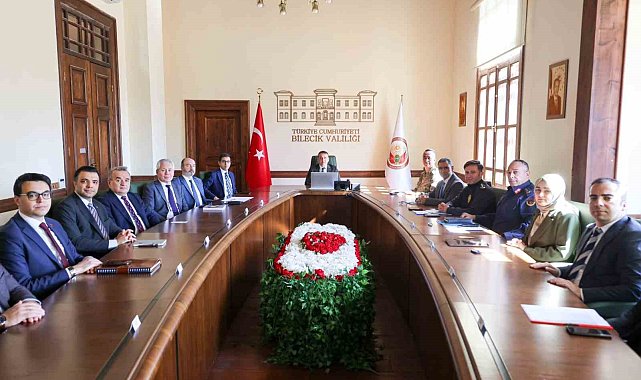 Bilecik'te 'İl Asayiş ve Güvenlik Toplantısı' yapıldı