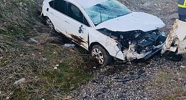 Bingöl'de trafik kazası: 1 yaralı