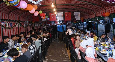 Kahramanmaraş Büyükşehir'den İdlib'de kardeşlik iftarı