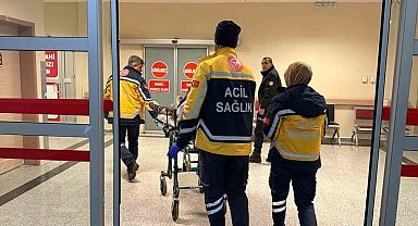 Kazara kendini vuran şahıs yaralandı