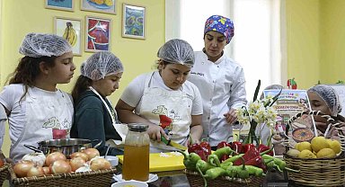 Mutfak Atölyesi çocuklara yeni beceriler kazandırıyor