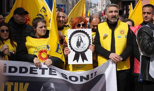 Öğretmen cinayetine tepki