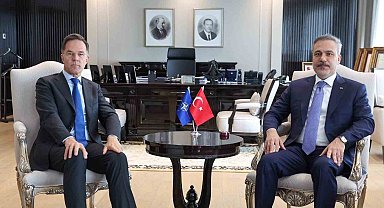 Bakan Fidan, NATO Genel Sekreteri Rutte ile görüştü