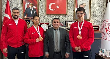 Bilecikli sporculardan kick boksta Türkiye derecesi