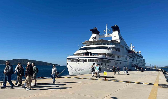 Bodrum'a 357 yolcusuyla geldi