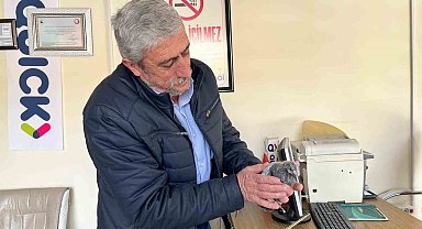 Bünyan'da çatıdan düşen kuş, yuvasına kavuşturuldu