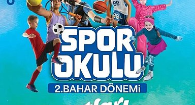 Büyükşehir'in 2. Bahar Spor Okulları kayıtları başladı