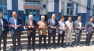 Çermikte Bilim Fuarı açıldı