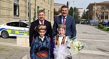 İçişleri Bakan Yardımcısı Çelik'ten Vali Yılmaz'a ziyaret