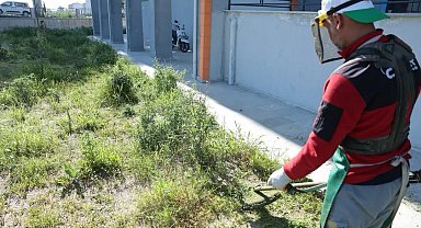 İncirliova'da okul bahçeleri temizlendi