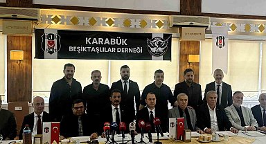 Karabük Beşiktaşlılar Derneği basın mensupları ile bir araya geldi