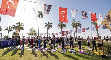 Mersin'de Bahar Spor Şenliğine yoğun ilgi