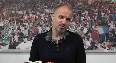 Mustafa Er: "Bursaspor taraftarı muazzam. Onlar her şeyin çok daha iyisini hak ediyor"